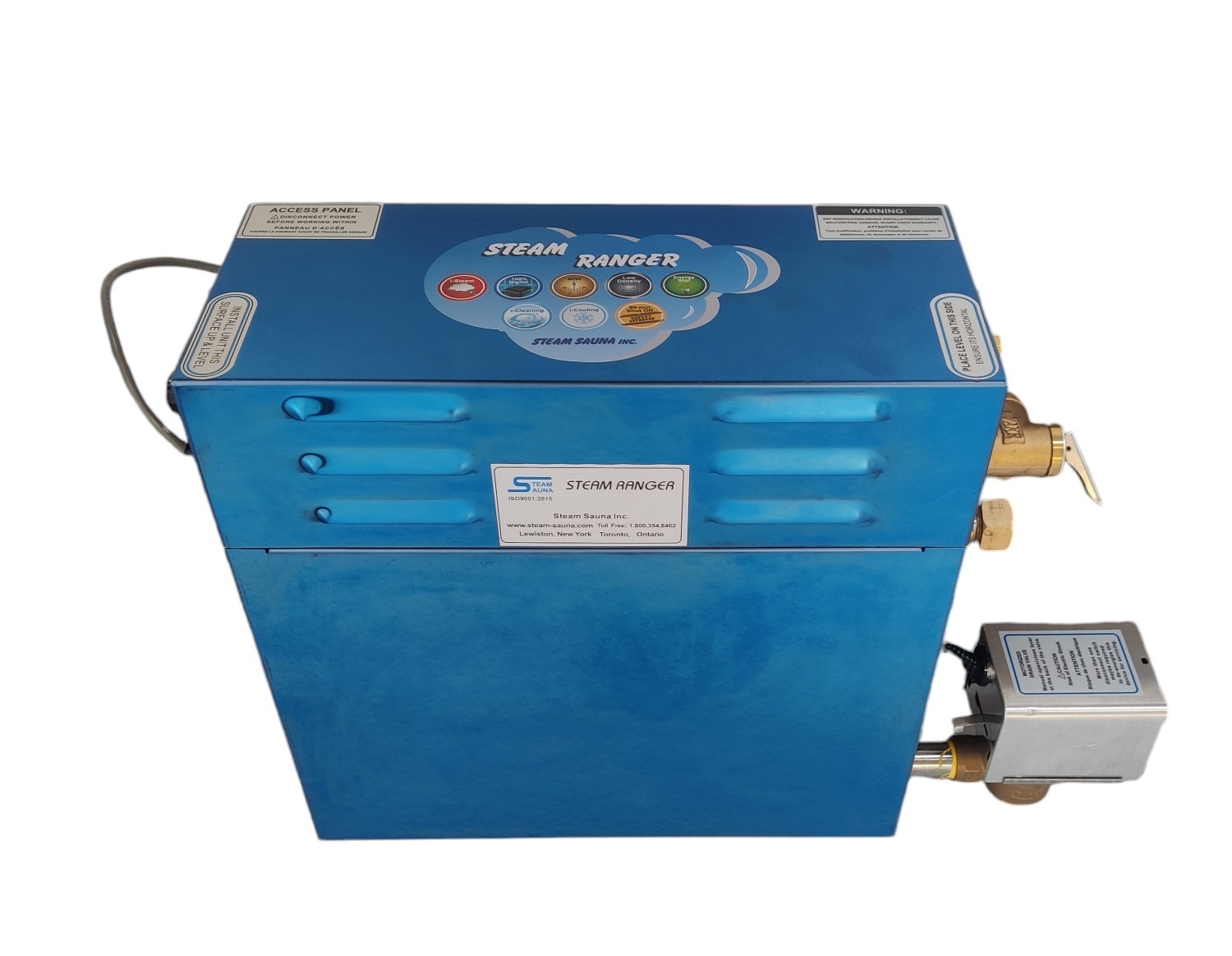 SteamSauna - RV9 - Dupont Kit -