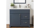 Stonewood - 18" Deep Vanity - 30" Right Drawer - Premium Series