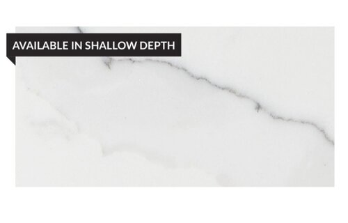 Stonewood - 18" x 25" Deep Individual Quartz top with Sink -