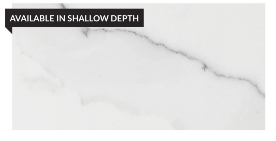 Stonewood - 18" x 25" Deep Individual Quartz top with Sink -