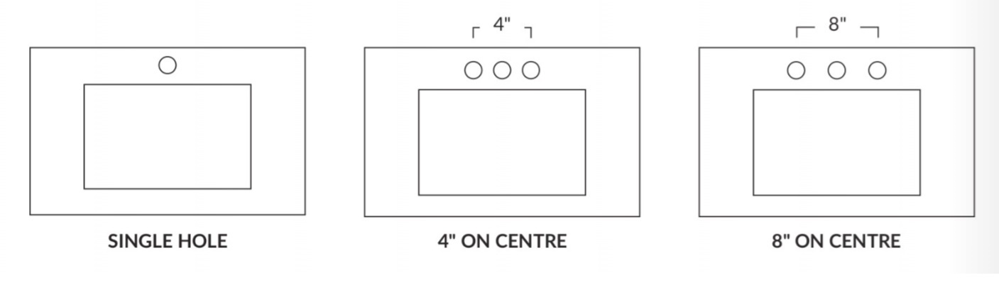 Stonewood - 18" x 31" Deep Individual Quartz top with Sink -