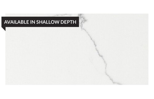 Stonewood - 18" x 37" Deep Individual Quartz top with Sink -