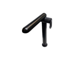 Riobel - Ciclo - Vessel Faucet - Lined Handle Matte Black