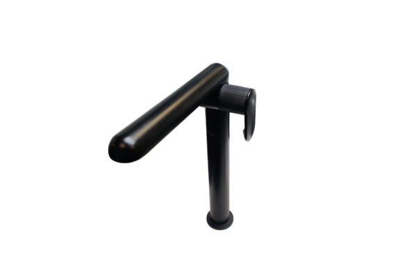 Riobel - Ciclo - Vessel Faucet - Lined Handle Matte Black