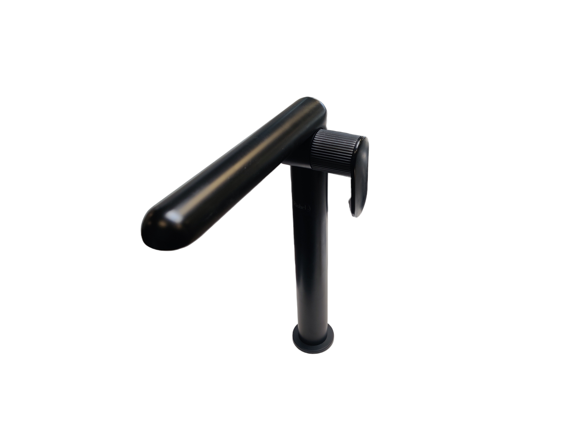 Riobel - Ciclo - Vessel Faucet - Lined Handle Matte Black