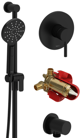 Dupont- Shower - Round - Black
