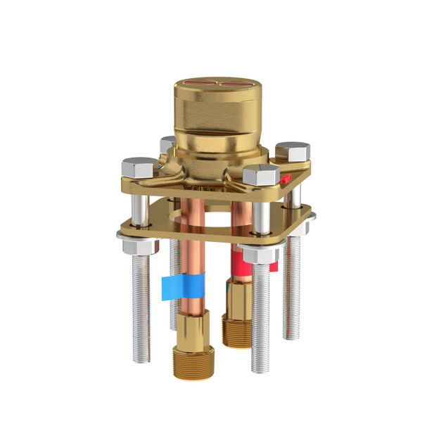 Riobel - Floor-Mount Tub Filler Rough - Unfinished - RHFS