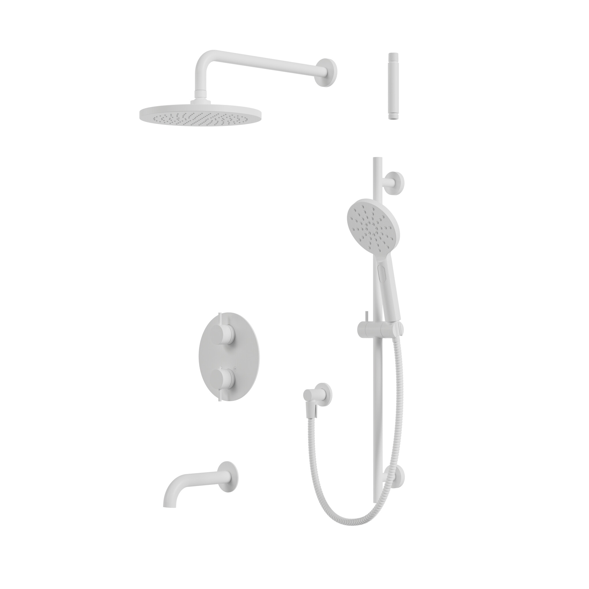 Aquabrass Xpress - UMIX - Tub Shower Kit - Round -