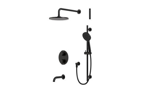 Aquabrass Xpress - UMIX - Tub Shower Kit - Round -