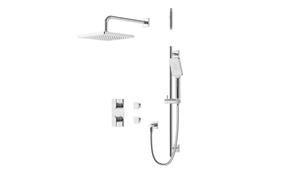 Aquabrass Xpress - UMIX - Shower Kit - Square -