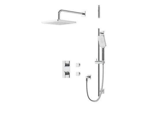 Aquabrass Xpress - UMIX - Shower Kit - Square -