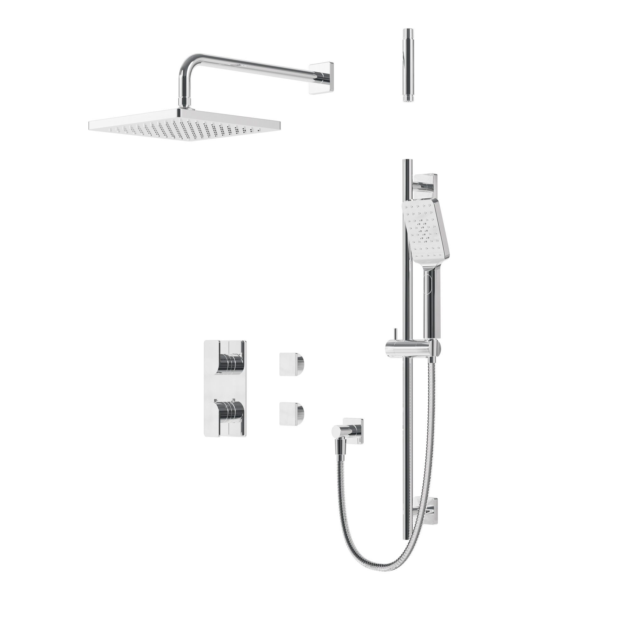 Aquabrass Xpress - UMIX - Shower Kit - Square -