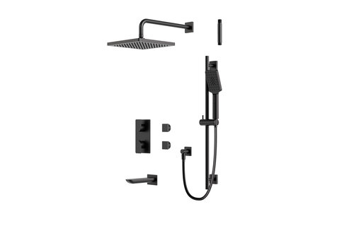 Aquabrass Xpress - UMIX - Tub Shower Kit - Square -