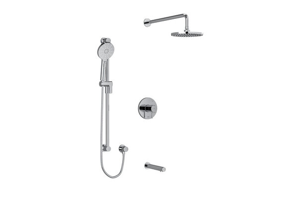Dupont - Shower Kit - Chrome - Round - 3-Way -