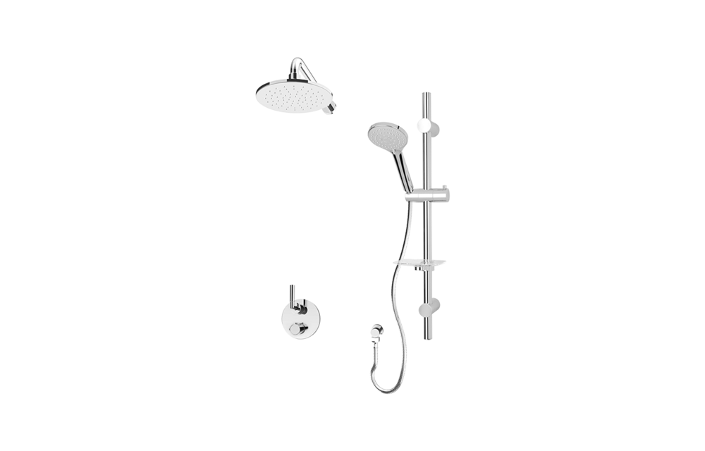 RUBI - DANA 1/2’’ THERM. SHOWER SET 2 WAY DIV CHROME -