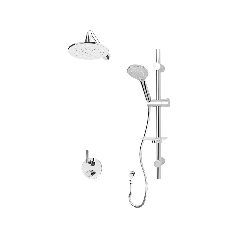 RUBI - DANA 1/2’’ THERM. SHOWER SET 2 WAY DIV CHROME -