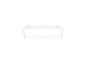 Victoria + Albert - Edge 18" x 13" Rounded Rectangle Vessel Lavatory Sink - Standard White -