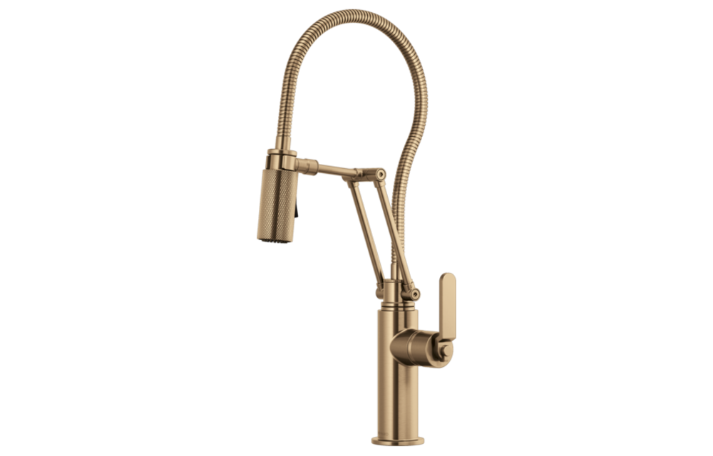 Brizo - Articulating Kitchen Faucet with Finished Hose