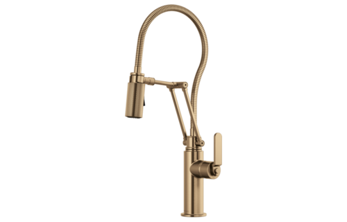Brizo - Articulating Kitchen Faucet with Finished Hose