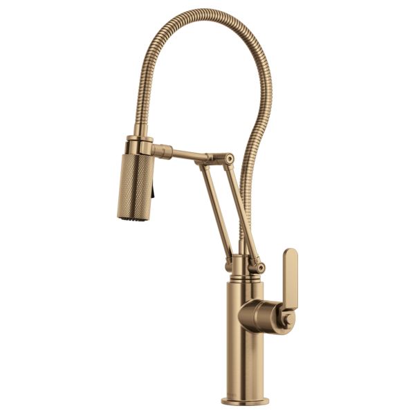 Brizo - Articulating Kitchen Faucet with Finished Hose