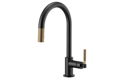 Brizo - Litze - Pull Down Kitchen Faucet - Knurled Handle