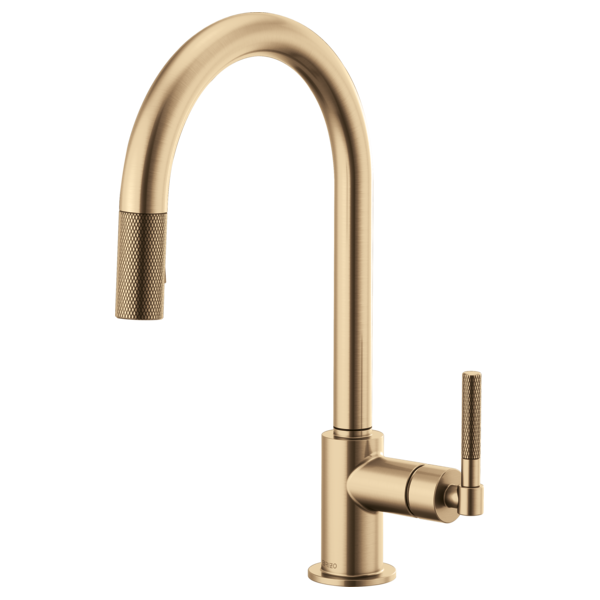 Brizo - Litze - Pull Down Kitchen Faucet - Knurled Handle