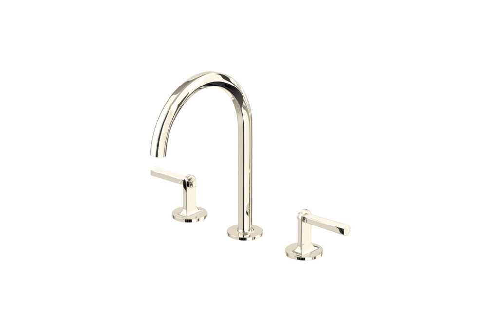 ROHL - Modelle™ Widespread Lavatory Faucet - C-Spout - Lever Handles