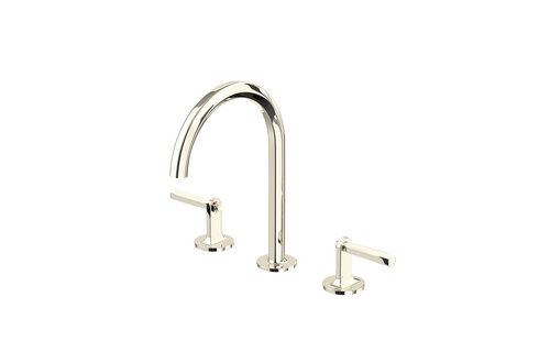 ROHL - Modelle™ Widespread Lavatory Faucet - C-Spout - Lever Handles