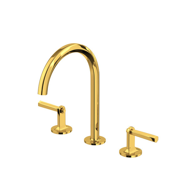 ROHL - Modelle™ Widespread Lavatory Faucet - C-Spout - Lever Handles