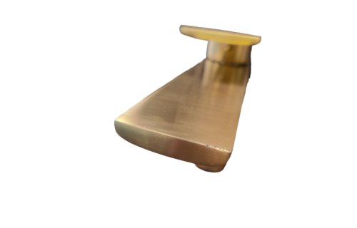 Aquabrass - Town of Mount Royal - Single Hole Faucet - Brushed Gold - Minor Damage