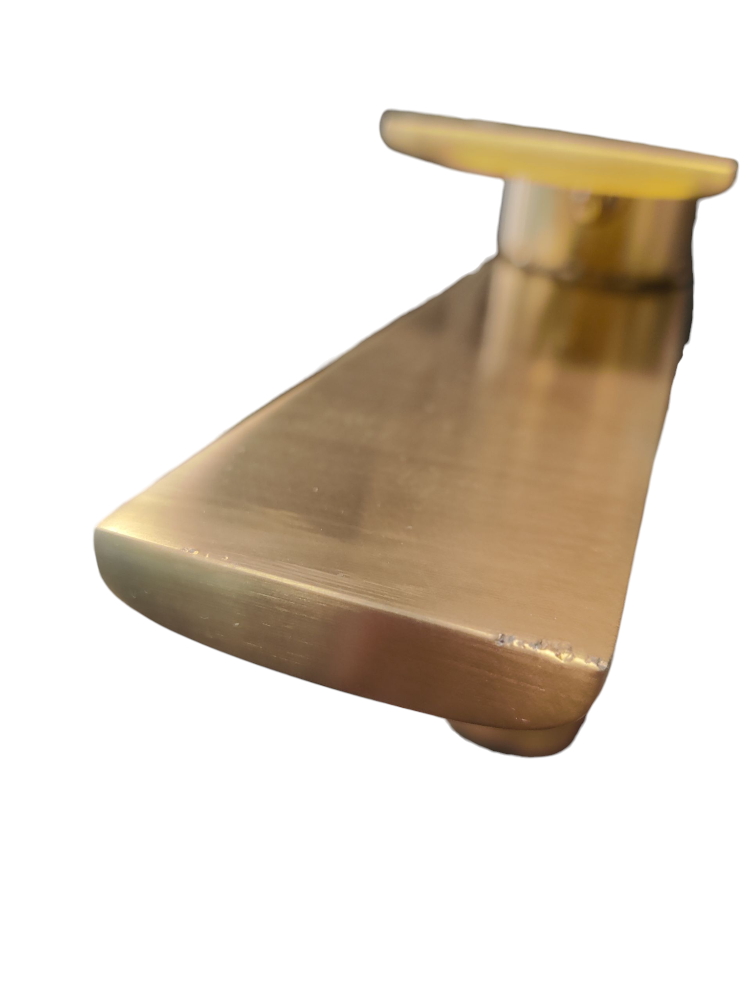 Aquabrass - Town of Mount Royal - Single Hole Faucet - Brushed Gold - Minor Damage
