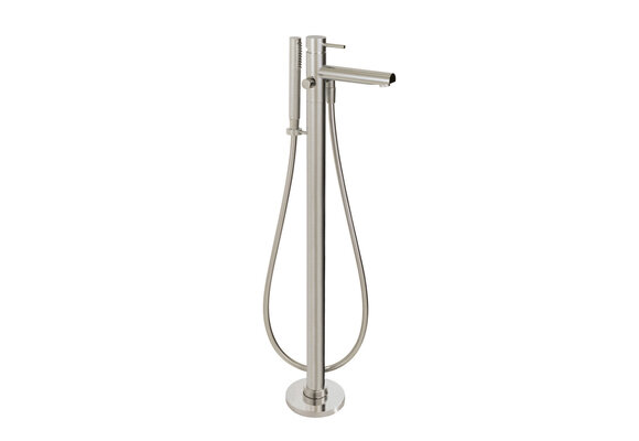 Aquabrass - Volare - Floormount Tub Filler W/Handshower