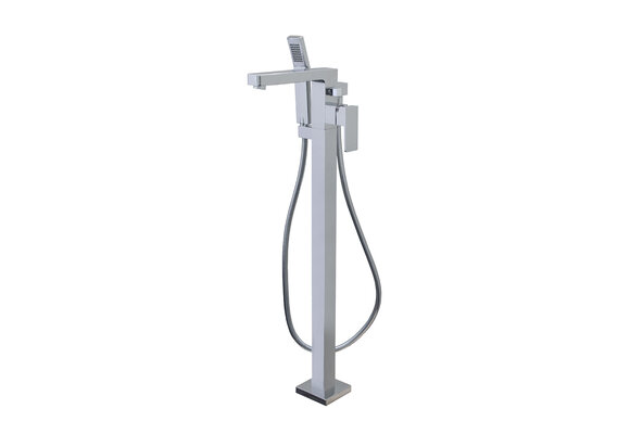 Aquabrass - Madison - Floormount Tub Filler W/Handshower