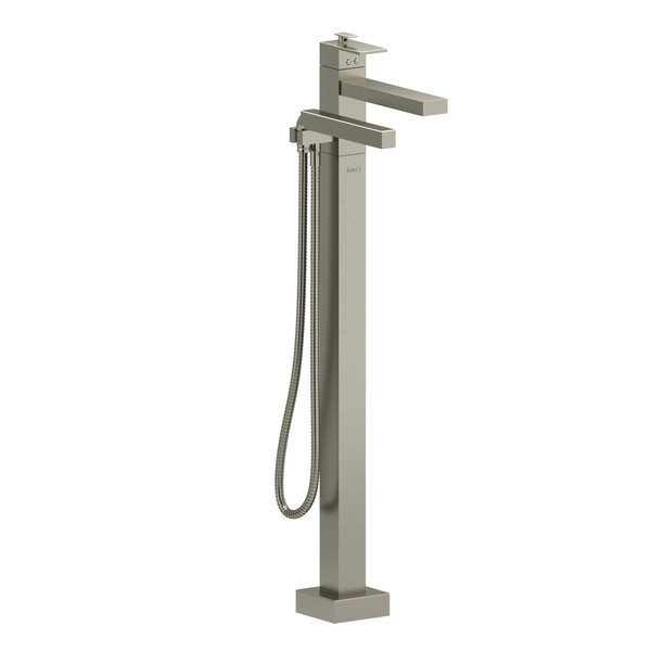 Riobel - Kubik™ Thermostatic Single  Hole Floor Mount Tub Filler Trim
