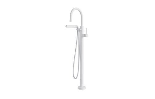 Aquabrass - UMIX - Floor Tub Filler W/Handshower