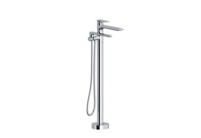 Riobel - Freskâ„¢ Thermostatic Single Hole Floor Mount Tub Filler Trim