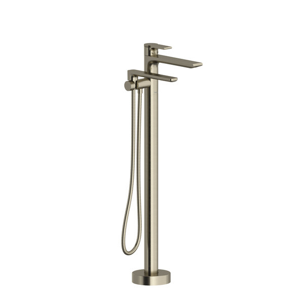 Riobel - Fresk™ Thermostatic Single  Hole Floor Mount Tub Filler Trim