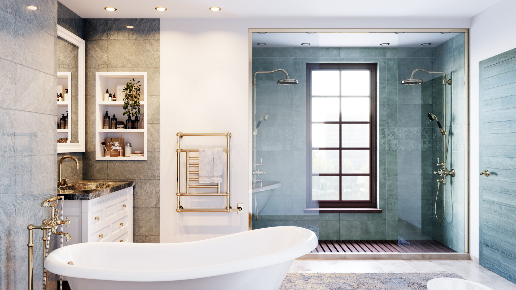 ICO - Thames - Hardwired Towel Warmer -