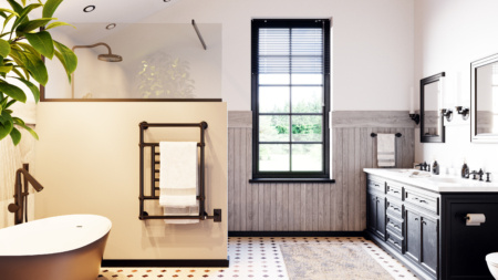 ICO - Thames - Hardwired Towel Warmer -