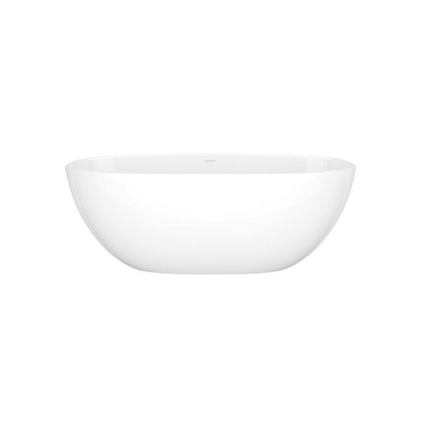 Victoria + Albert - Barcelona 59" x 29" Freestanding Soaking Bathtub With Void - Standard White - Display Clearance