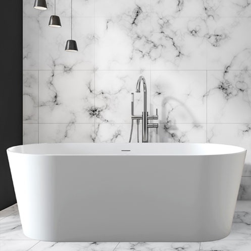 Aktuell - Pro Series - Oval - Freestanding Bath -