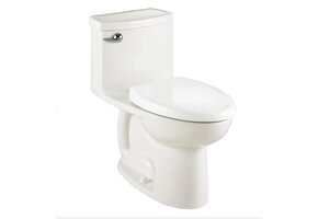 American Standard - COMPACT CADET3 FLOWISE 1 PC TOILET WHT - WHITE -