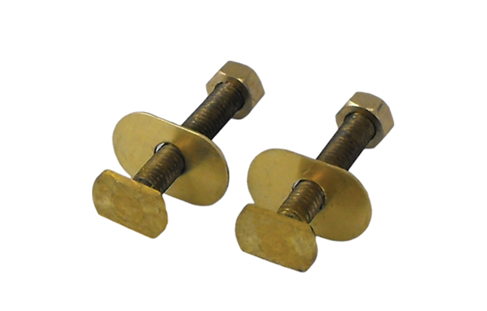 Sloid Brass Toilet Bolts -
