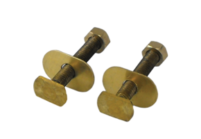 Sloid Brass Toilet Bolts -