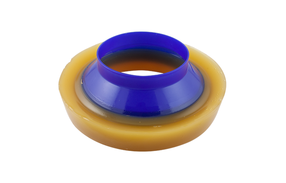 ELASTIC TOILET GASKET WITH FLANGE