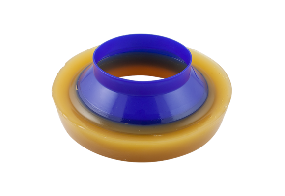 ELASTIC TOILET GASKET WITH FLANGE