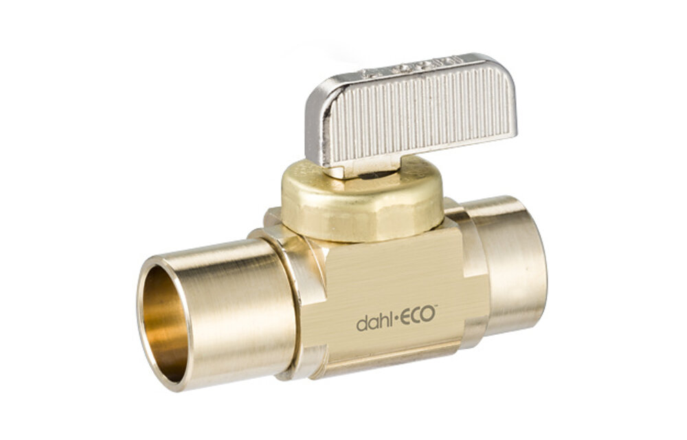 Dahl - Mini Ball Valve - 1/2 Cop x 1/2" Cop