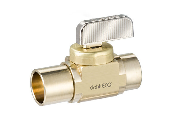 Dahl -  Mini Ball Valve - 1/2 Cop x 1/2" Cop