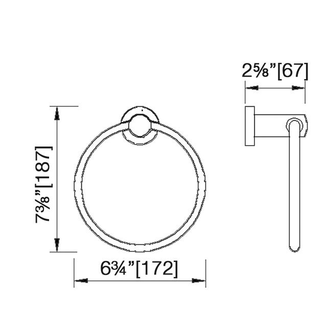 Laloo - Tyme - Towel Ring -
