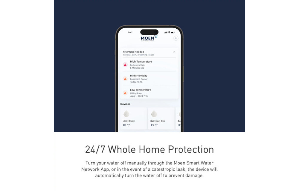 Moen - Smart Home Security -